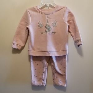 18m unicorn sweat suit